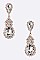 BRIDAL RHINESTONE TEARDROP EARRINGS