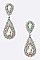 EVENING RHINESTONE TEARDROP EARRINGS