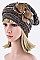 Posh Bow in Bead & Sequins Beanie LA-EMH-MF072