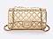 Lovely Quilted Classic Turn Lock Shoulder Bag