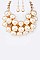 GRAND PEARLS STATEMENT NECKLACE SET