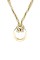 STYLISH RING PENDANT METALLIC THREAD FASHION NECKLACE JY-JSN2190