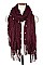 PEARL ACCENT MIX STONE OBLONG SCARF