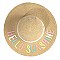 NATURAL FIBER FLOPPY HAT