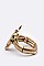 Iconic Cow Skull Stretch Ring LASR0014