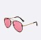 Pack of 12Pcs Assorted Color Tint Aviator Sunglasses Set