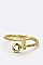 Stylish Crystal Tip Twig Ring LASR0048