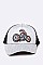 Motorcycle Patch Glitter Trucker Hat LA-EMH0940Z