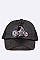 Motorcycle Patch Glitter Trucker Hat LA-EMH0940Z