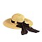 RIBBON WIDE BRIM HAT