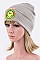 Trendy Smiley Face Iconic Beanie LA-MKH3511Z