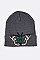 Chic Butterfly Embroidered Patch Beanie LA-MKH3503P