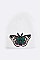 Chic Butterfly Embroidered Patch Beanie LA-MKH3503P