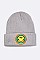 Trendy Smiley Face Iconic Beanie LA-MKH3511Z