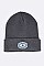Trendy Evil Eye Patch Iconic Beanie LA-MKH3506S