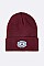 Trendy Evil Eye Patch Iconic Beanie LA-MKH3506S