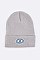 Trendy Evil Eye Patch Iconic Beanie LA-MKH3506S
