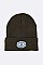 Trendy Evil Eye Patch Iconic Beanie LA-MKH3506S