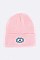 Trendy Evil Eye Patch Iconic Beanie LA-MKH3506S