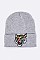 Trendy Iconic Tiger Patch Beanie LA-MKH3509Y