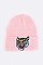 Trendy Iconic Tiger Patch Beanie LA-MKH3509Y