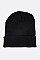 Trendy Solid Color Cuff Beanie LA-LB305