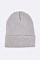 Trendy Solid Color Cuff Beanie LA-LB305