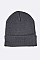 Trendy Solid Color Cuff Beanie LA-LB305