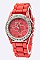 Stylish Texas Map Crystal Fahion Watch LA-257TX