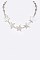 LINKED STAR COLLAR NECKLACE