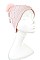 PEARL ACCENT DIAMOND KNIT POM POM BEANIE