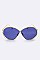 Pack of 12 Pieces Iconic Rim Fashion Sunglasses LA113-POP8062