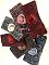 pack of 12 pcs, Headbands with Fur