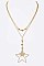 MULTIPLE STARS DROP NECKLACE