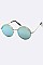Pack of 12 Pieces Pearl Accent Iconic Round Sunglasses LA108-96184