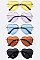 Pack of 12 pieces Heart Shape Cutout Iconic Sunglasses LA108-18007