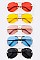 Pack of 12 pieces Iconic Arrow Pop Color Aviator Sunglasses LA108-96191