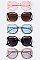 Pack of 12 pieces Iconic Cutout Square Sunglasses LA108-96168