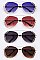 Pack of 12 Pieces Framed Iconic Statement Sunglasses