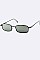 Pack of 12 Pieces Basic Color Skinny Sunglasses LA108-96152