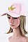 Sequins Crown Suede Cap LA-35020A