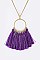 Tassel Pendant Necklace LA-CN4145