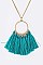 Tassel Pendant Necklace LA-CN4145