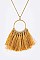 Tassel Pendant Necklace LA-CN4145