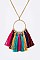 Tassel Pendant Necklace LA-CN4145