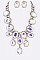 Fabulous Crystal Statement Necklace Set