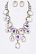 Fabulous Crystal Statement Necklace Set