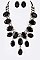 Fabulous Crystal Statement Necklace Set