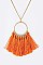Tassel Pendant Necklace LA-CN4145