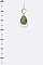 CRYSTAL WIRED ABALONE SHELL DROP EARRINGS